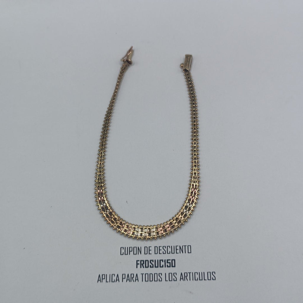 PULSERA ORO 10 K 6.8 GRMS (SEMINUEVO)