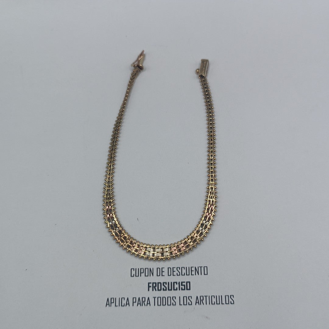 PULSERA ORO 10 K 6.8 GRMS (SEMINUEVO)