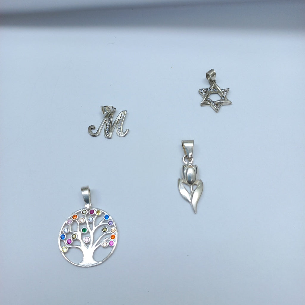 DIJE, ESCLAVA, PULSERA PLATA 36.6 GRMS (SEMINUEVO)