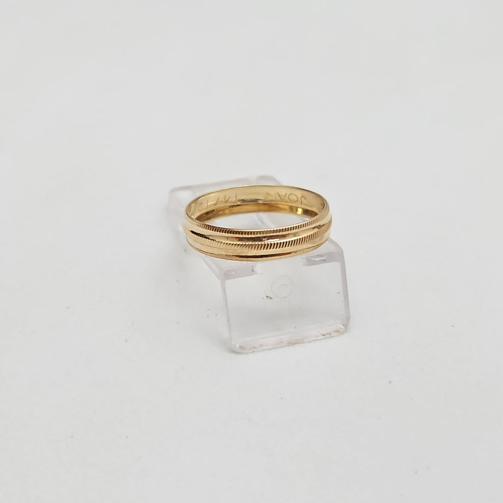 ARGOLLA ORO 14 K 1.1 GRMS (SEMINUEVO)