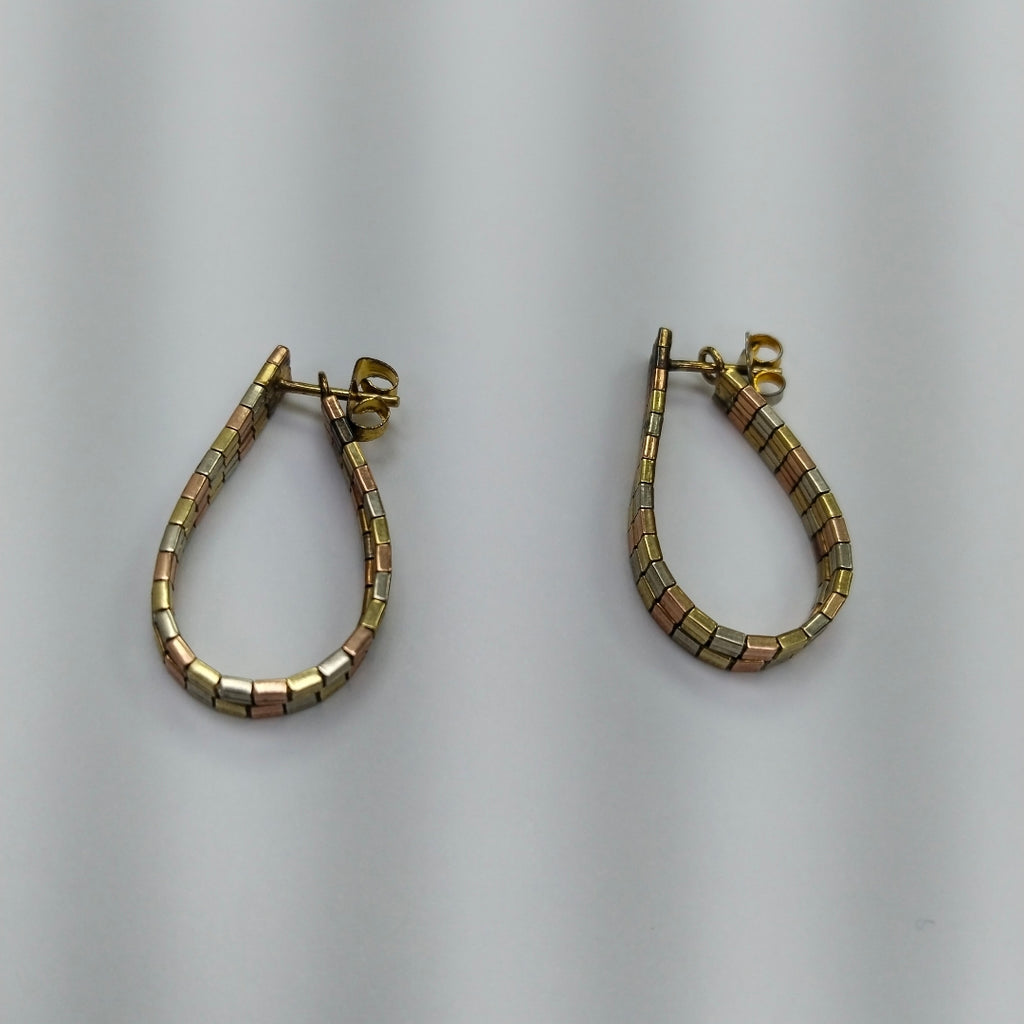 BROQUELES PAR ORO 8 K 5,80 GRMS (SEMINUEVO)