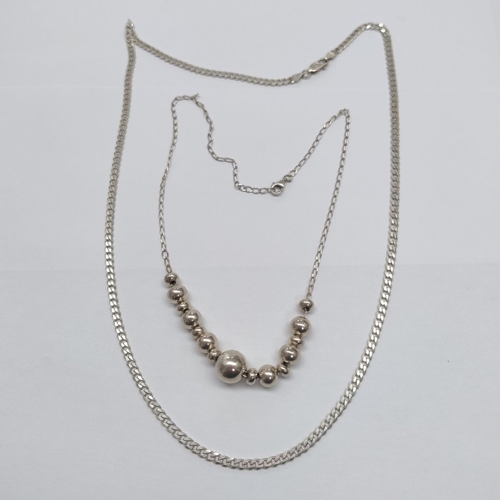 CADENA, GARGANTILLA PLATA 25 GRMS (SEMINUEVO)