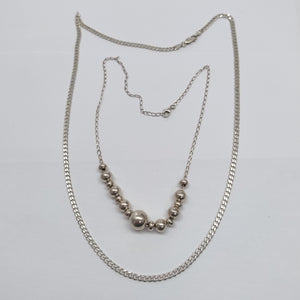 CADENA, GARGANTILLA PLATA 25 GRMS (SEMINUEVO)