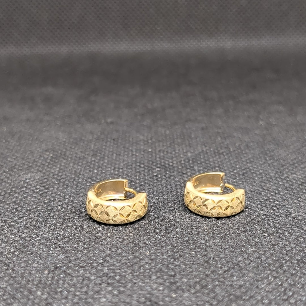 ARRACADAS PAR ORO 14 K 1,20 GRMS (SEMINUEVO)