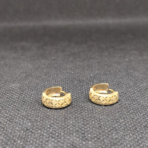 ARRACADAS PAR ORO 14 K 1,20 GRMS (SEMINUEVO)