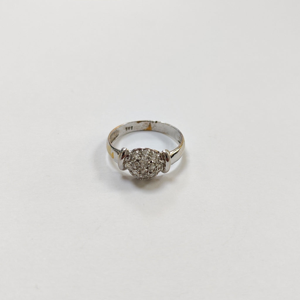ANILLITO ORO BLANCO 14 K 2,90 GRMS (SEMINUEVO)