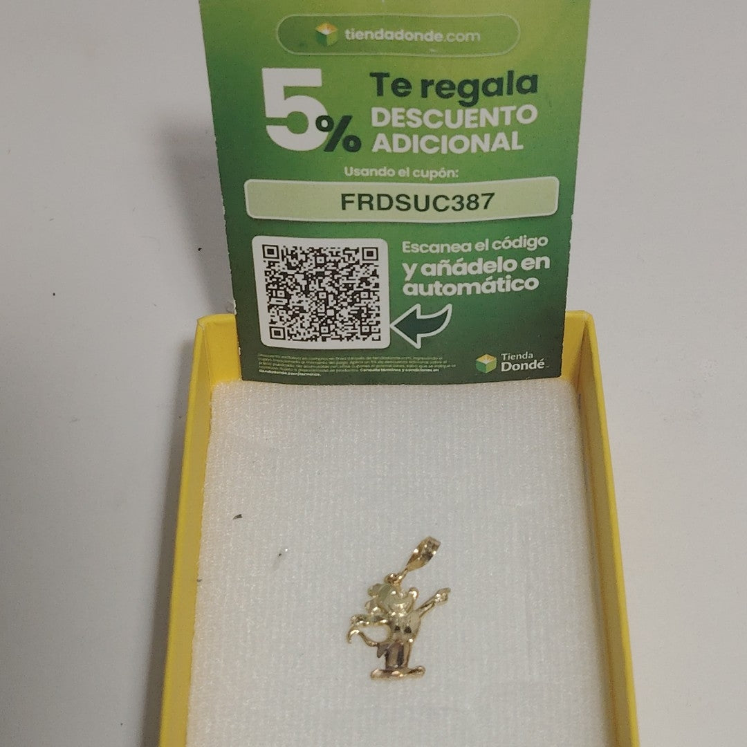 DIJE ORO 14 K 1.1 GRMS (SEMINUEVO)