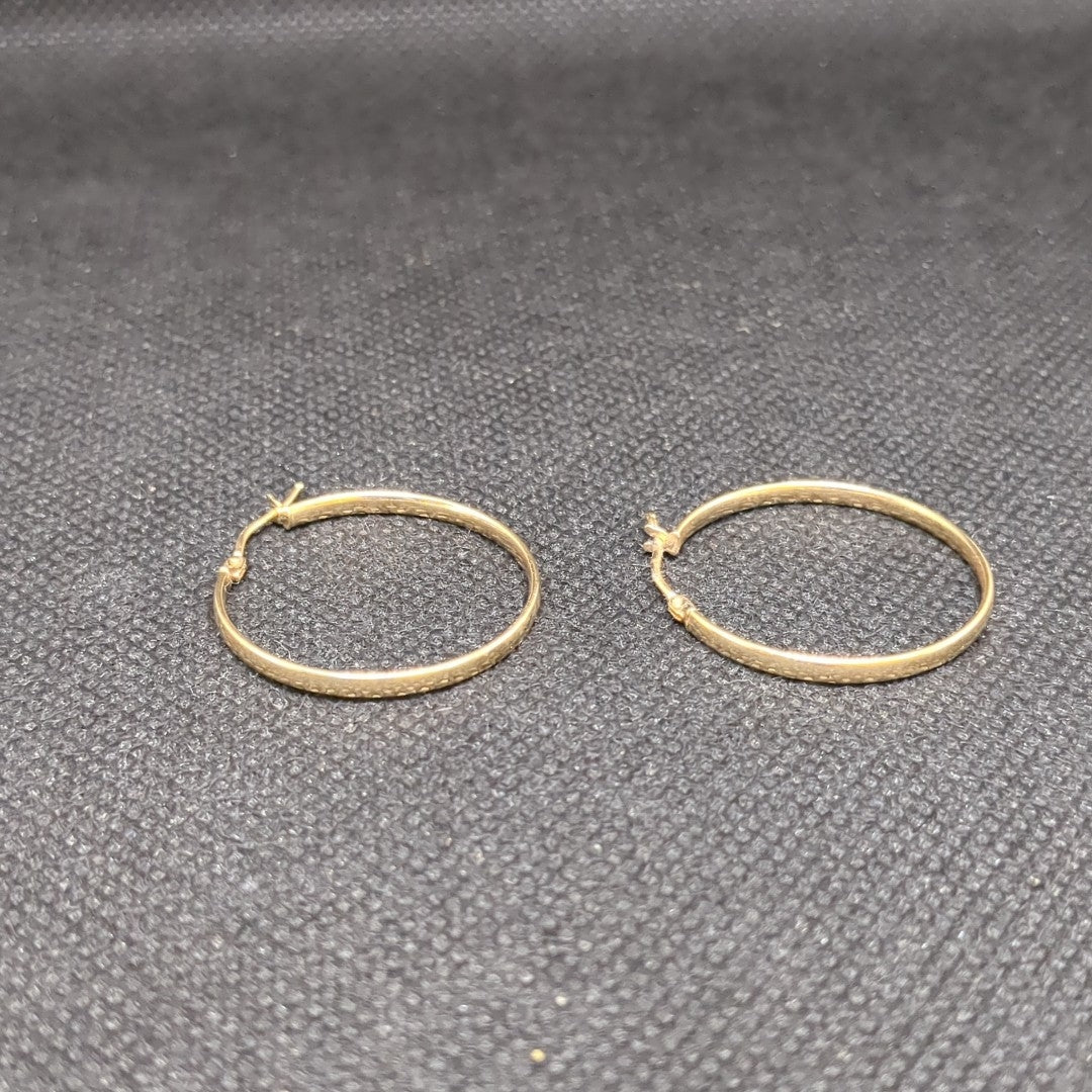 ARRACADAS PAR ORO 14 K 1,50 GRMS (SEMINUEVO)