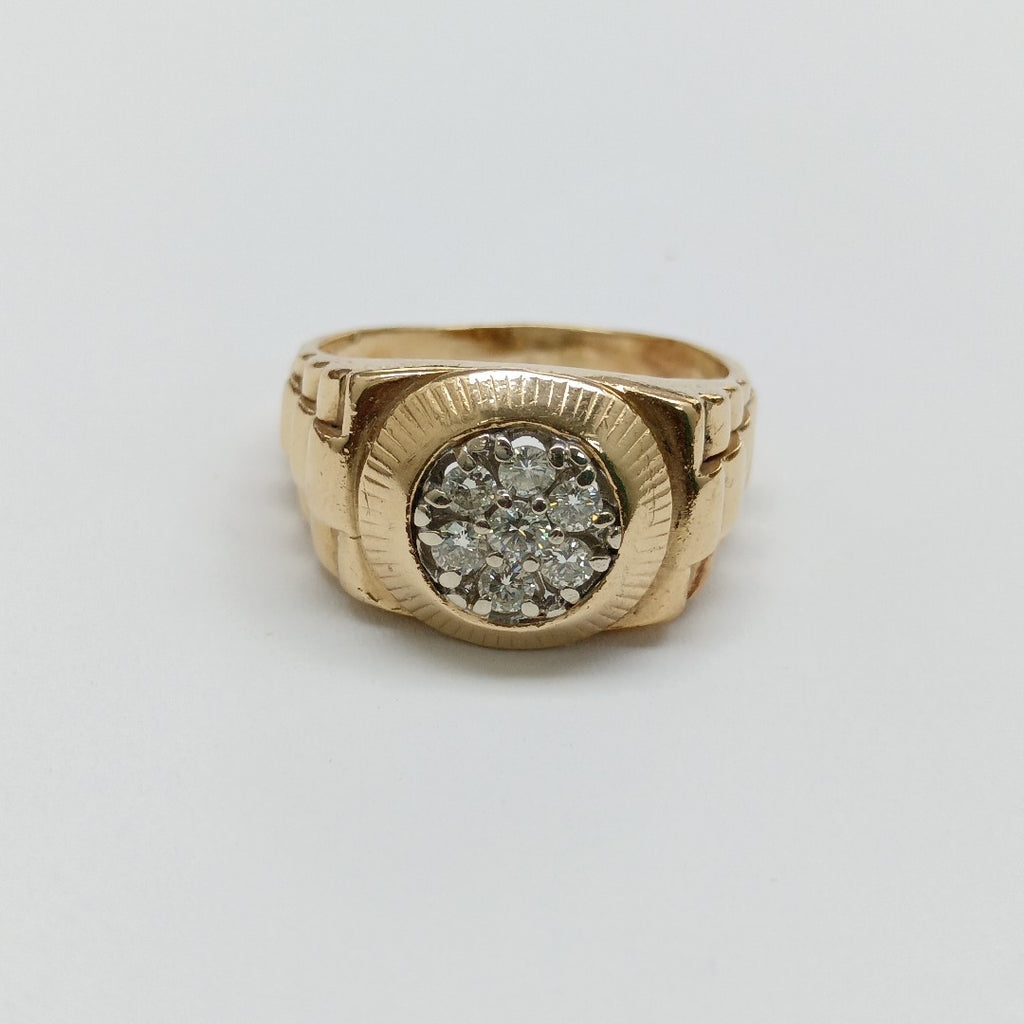 ANILLO ORO 14 K 9.6 GRMS (SEMINUEVO)