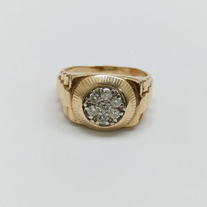 ANILLO ORO 14 K 9.6 GRMS (SEMINUEVO)