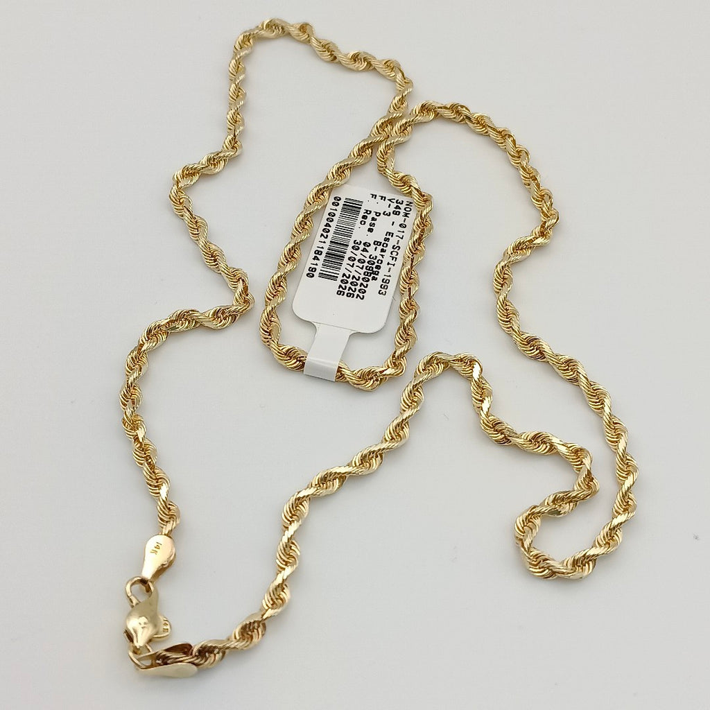 CADENA ORO 14 K 16.2 GRMS (SEMINUEVO)