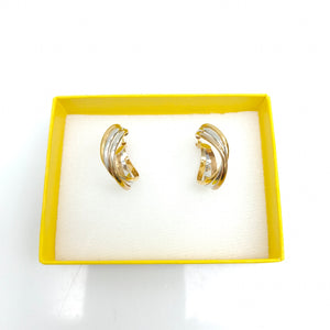 ARRACADAS PAR ORO 10 K 3,80 GRMS (SEMINUEVO)