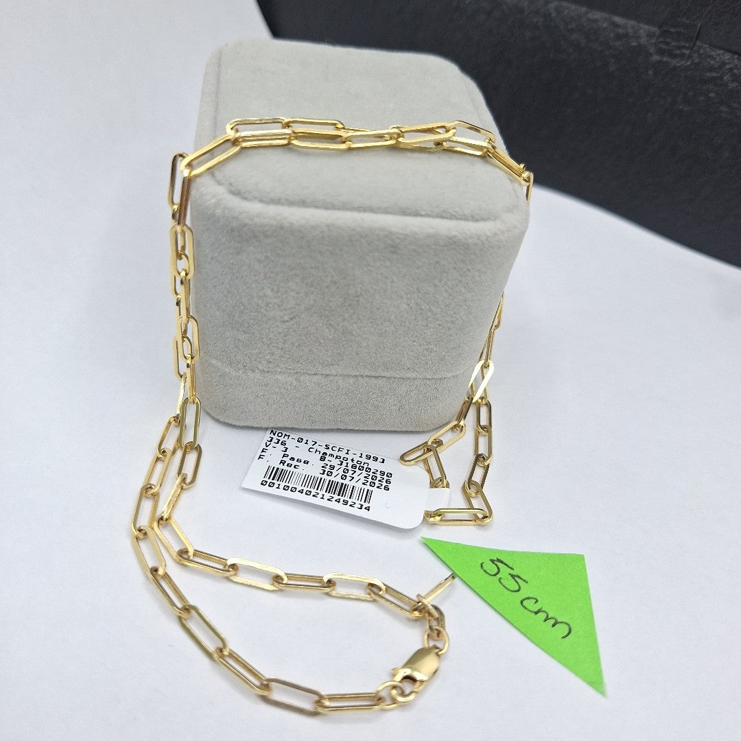 CADENA ORO 14 K 9.1 GRMS (SEMINUEVO)