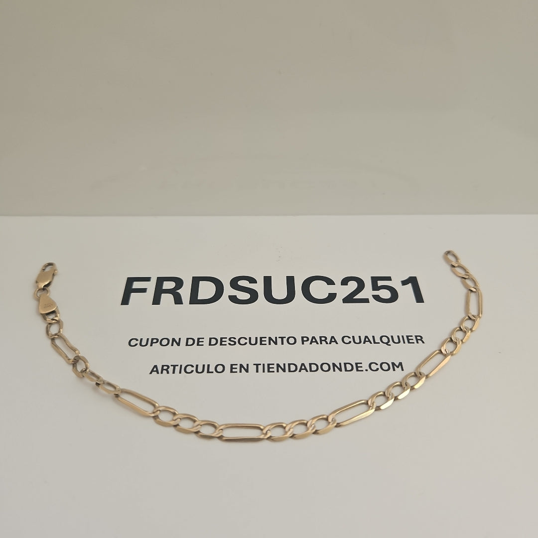 PULSERA ORO 14 K 4.4 GRMS (SEMINUEVO)