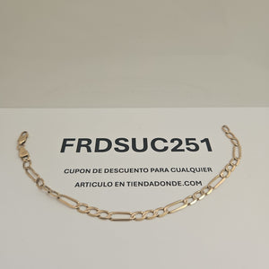 PULSERA ORO 14 K 4.4 GRMS (SEMINUEVO)