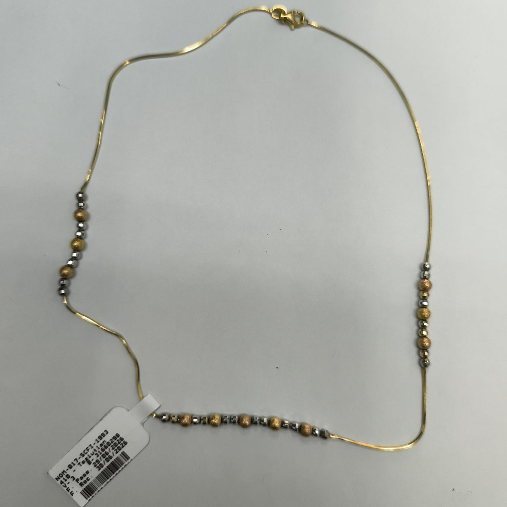COLLAR ORO 10 K 6.3 GRMS (SEMINUEVO)