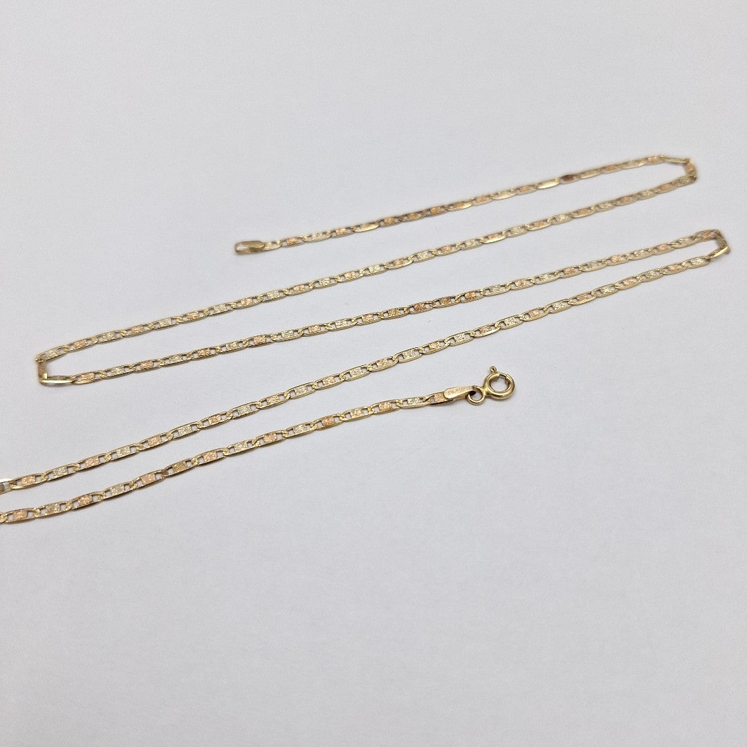 CADENA ORO 14 K 4,00 GRMS (SEMINUEVO)