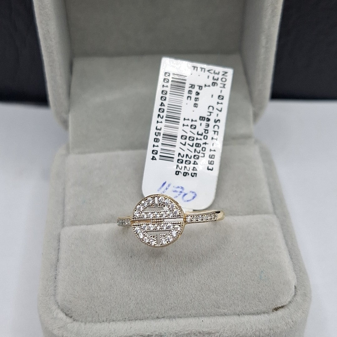 ANILLO ORO 10 K 1.5 GRMS (SEMINUEVO)