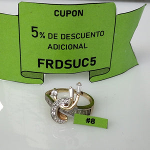 ANILLO ORO 14 K 4,20 GRMS (SEMINUEVO)