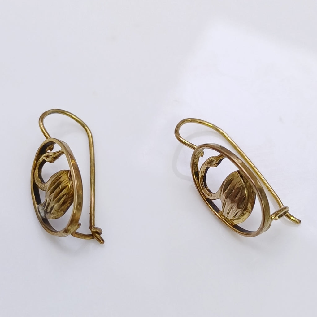 ARETES PAR ORO 10 K 1,60 GRMS (SEMINUEVO)