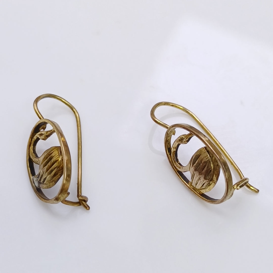 ARETES PAR ORO 10 K 1,60 GRMS (SEMINUEVO)