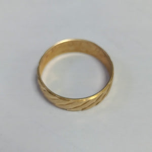 ARGOLLA ORO 14 K 1.9 GRMS (SEMINUEVO)