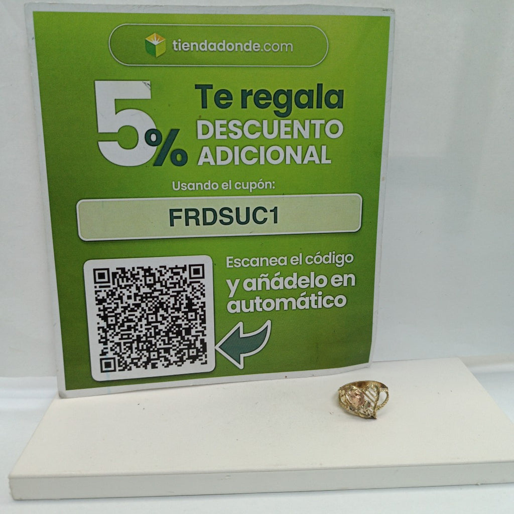 ANILLO ORO 14 K 2,90 GRMS (SEMINUEVO)