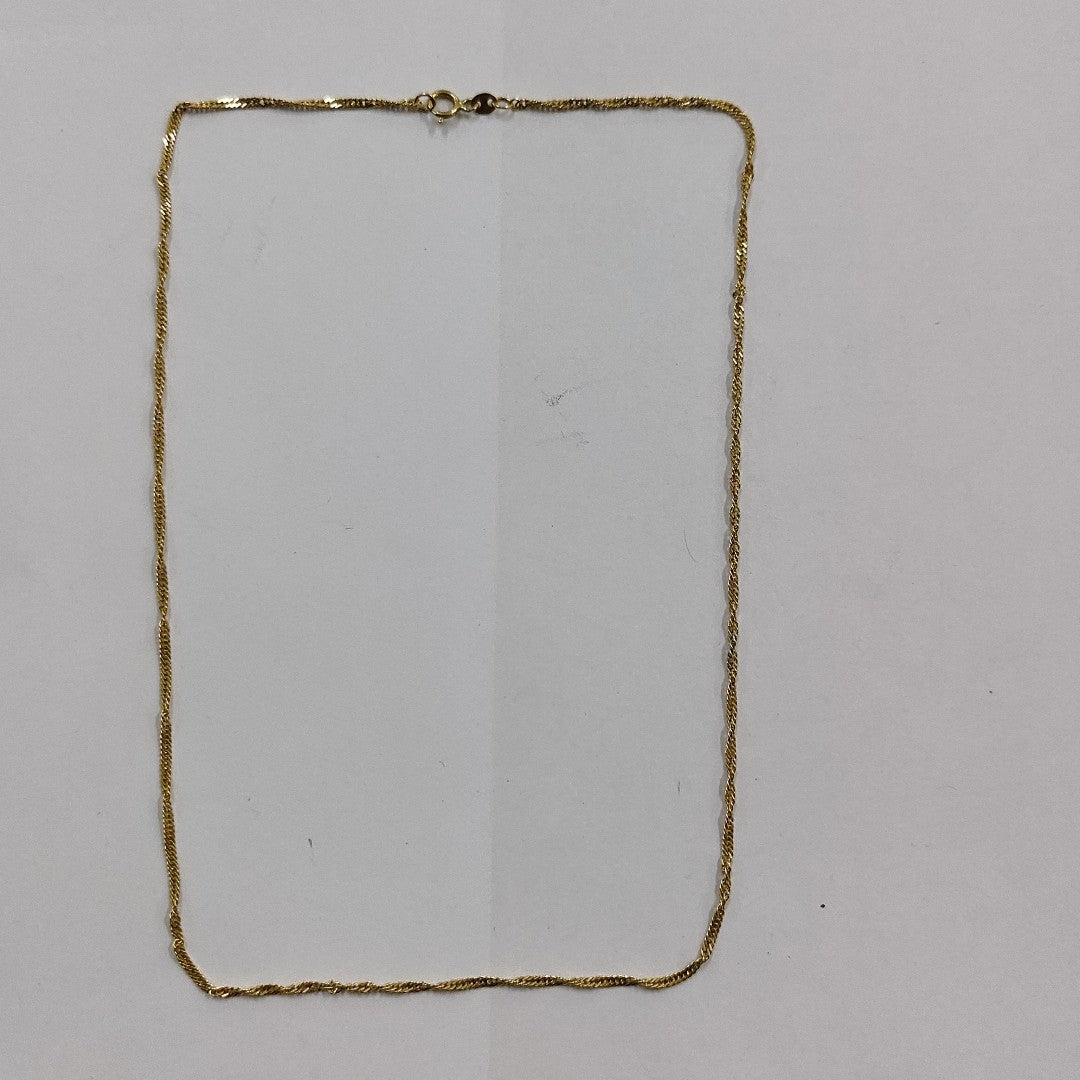 CADENA ORO 10 K 2.1 GRMS (SEMINUEVO)