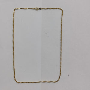 CADENA ORO 10 K 2.1 GRMS (SEMINUEVO)