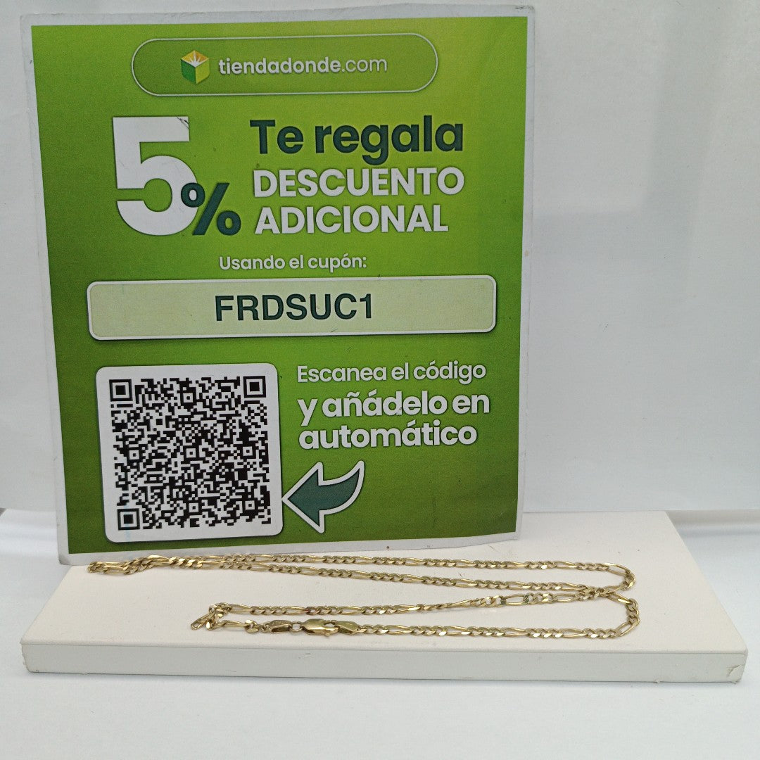 CADENA ORO 14 K 8,80 GRMS (SEMINUEVO)