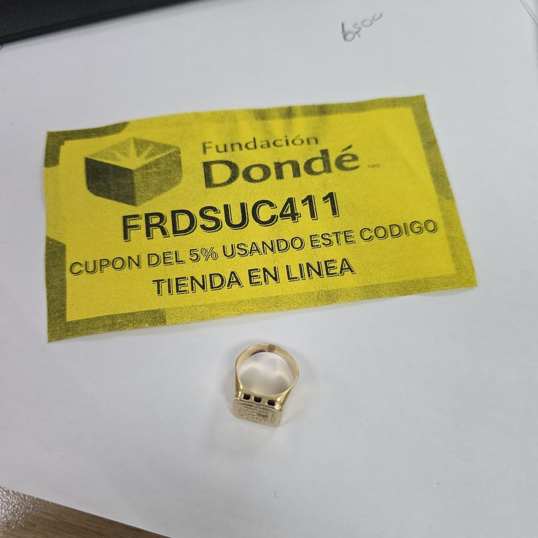 ANILLO ORO 14 K 9,30 GRMS (SEMINUEVO)