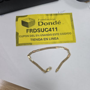 PULSERA ORO 14 K 3,10 GRMS (SEMINUEVO)