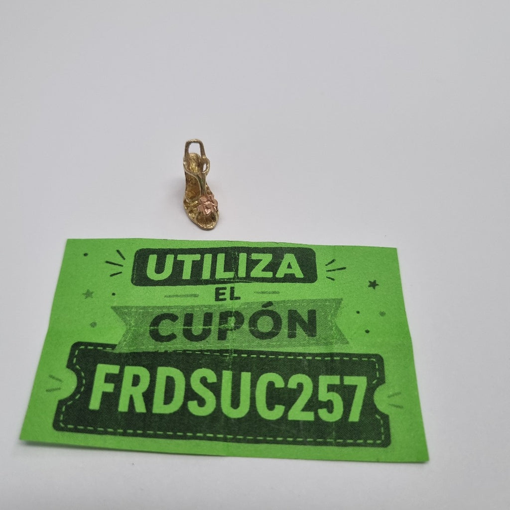 DIJE ORO,ORO COMBINADO 10 K 1,20 GRMS (SEMINUEVO)