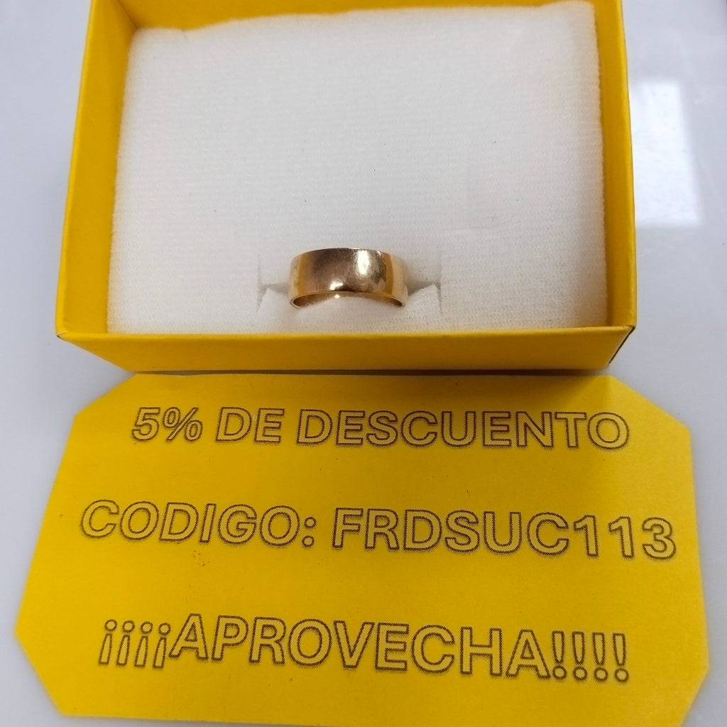 ARGOLLA ORO 10 K 2.8 GRMS (SEMINUEVO)