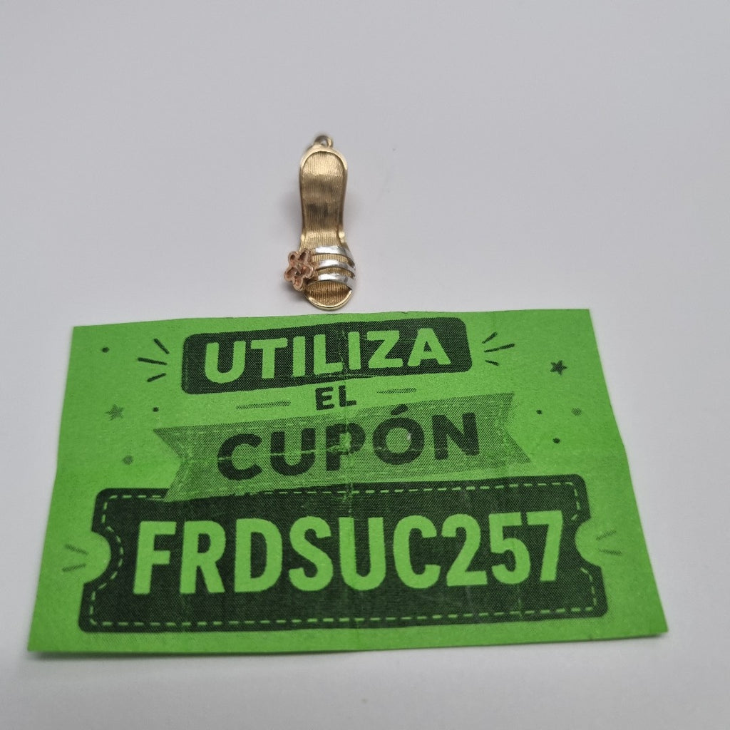 DIJE ORO,ORO COMBINADO 10 K 1,40 GRMS (SEMINUEVO)