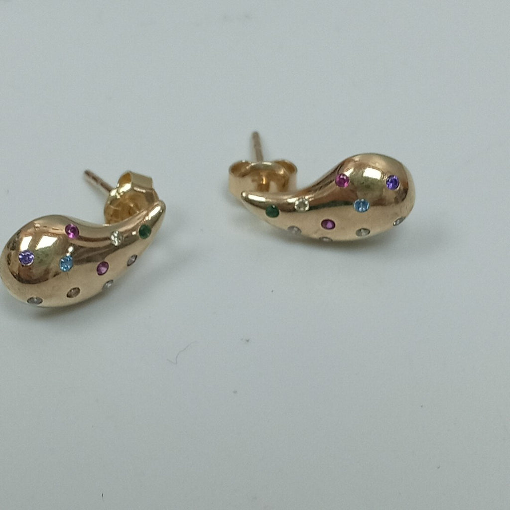 BROQUELES PAR ORO 10 K 1.8 GRMS (SEMINUEVO)