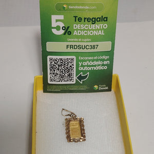 DIJE ORO 14 K 1 GRMS (SEMINUEVO)