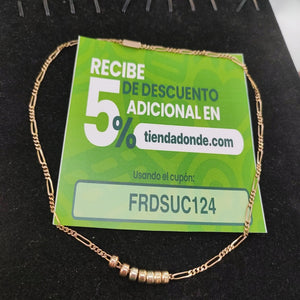 CADENA, DIJE ORO 10 K 7.7 GRMS (SEMINUEVO)