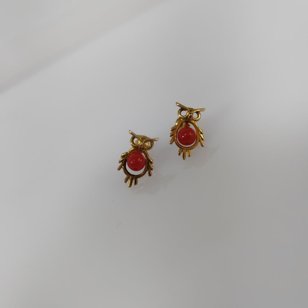 ARETES PAR ORO 14 K 1 GRMS (SEMINUEVO)
