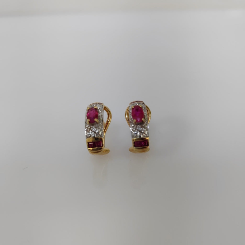 ARETES PAR ORO 14 K 4.5 GRMS (SEMINUEVO)