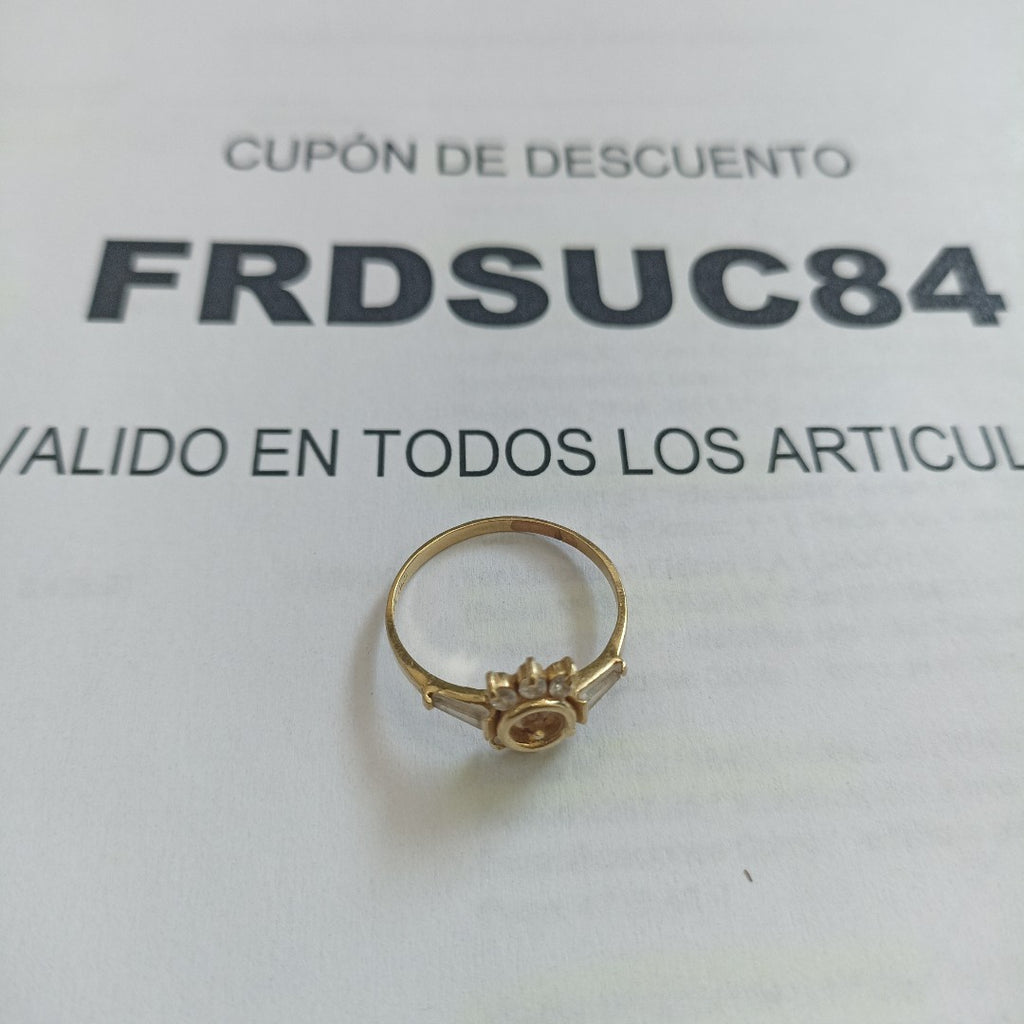 ANILLO ORO 14 K 2,00 GRMS (SEMINUEVO)