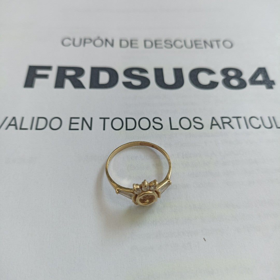 ANILLO ORO 14 K 2,00 GRMS (SEMINUEVO)