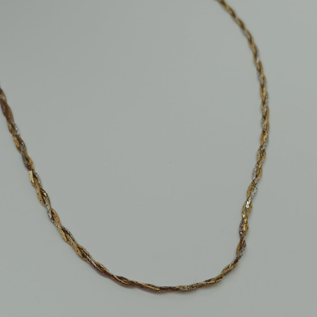 ARRACADAS PAR,GARGANTILLA ORO 14 K 3,30 GRMS (SEMINUEVO)