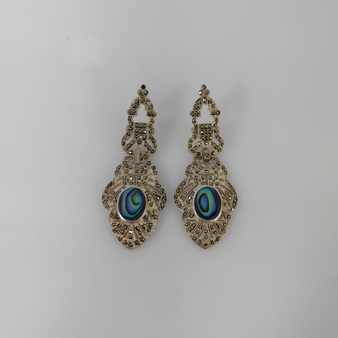ARETES PAR PLATA 18.3 GRMS (SEMINUEVO)