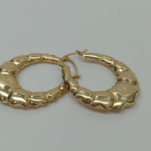 ARRACADAS PAR ORO 14 K 3,90 GRMS (SEMINUEVO)