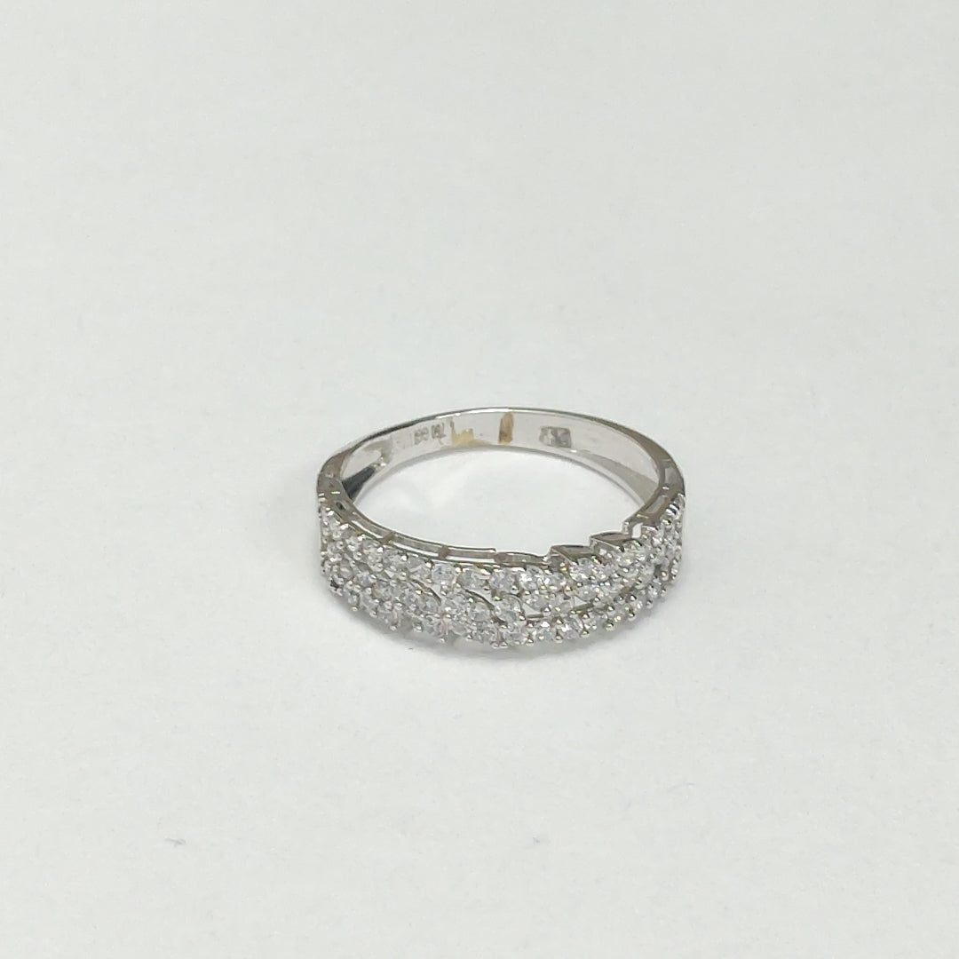 ANILLITO ORO BLANCO 18 K 1,90 GRMS (SEMINUEVO)
