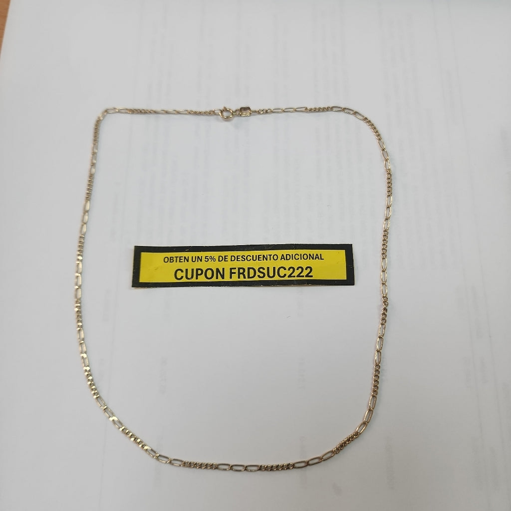 CADENA ORO 14 K 2,90 GRMS (SEMINUEVO)