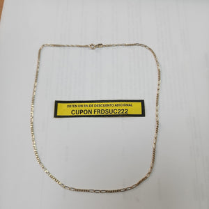 CADENA ORO 14 K 2,90 GRMS (SEMINUEVO)