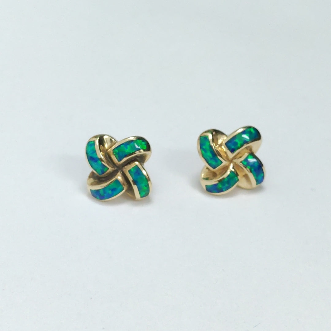 BROQUELES PAR ORO 14 K 6,30 GRMS (SEMINUEVO)
