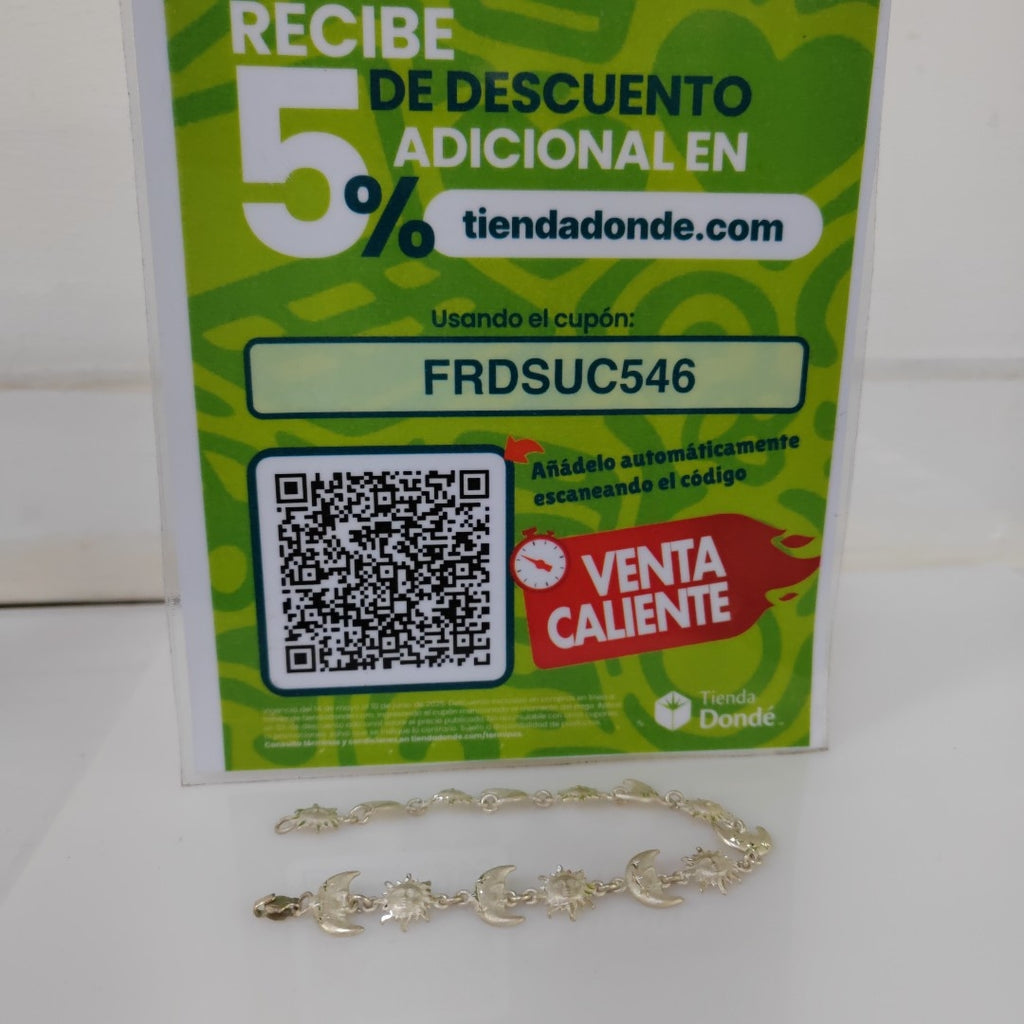 PULSERA PLATA 6.5 GRMS (SEMINUEVO)
